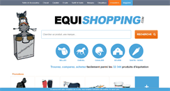 Desktop Screenshot of equishopping.com